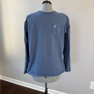 johnnie-O Classic Blue Long Sleeve Tee